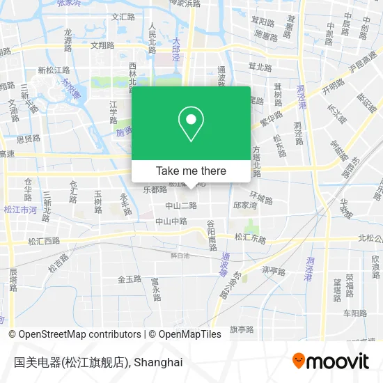 国美电器(松江旗舰店) map