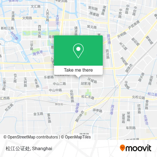 松江公证处 map