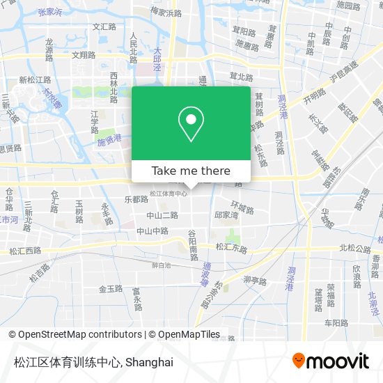 松江区体育训练中心 map