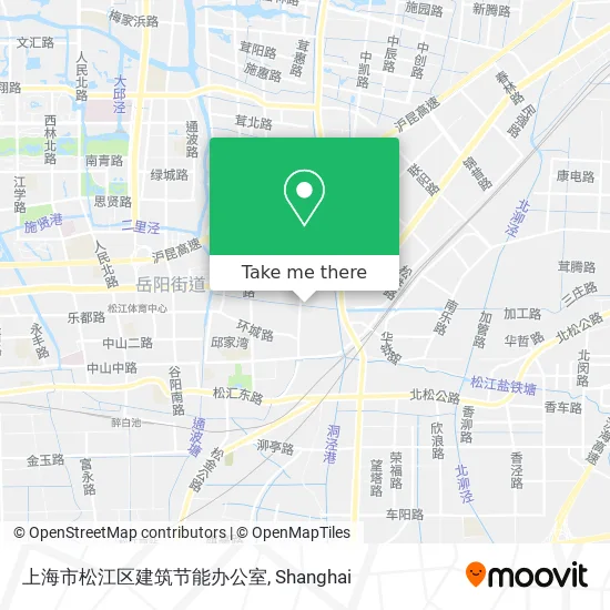 上海市松江区建筑节能办公室 map