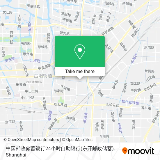 中国邮政储蓄银行24小时自助银行(东开邮政储蓄) map