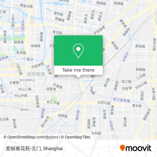爱丽雅花苑-北门 map
