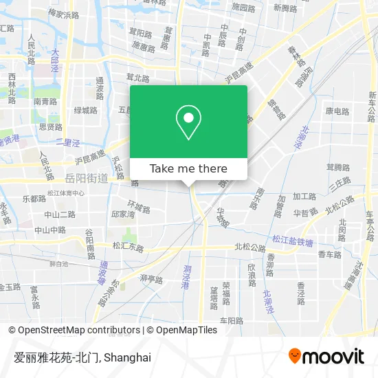 爱丽雅花苑-北门 map