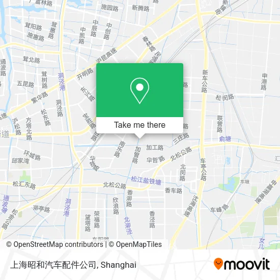 上海昭和汽车配件公司 map