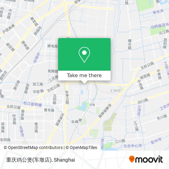 重庆鸡公煲(车墩店) map