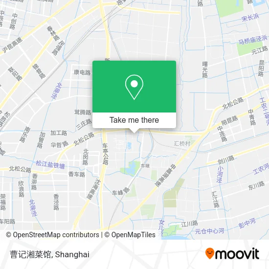 曹记湘菜馆 map