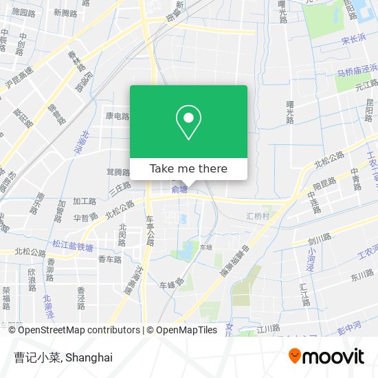 曹记小菜 map