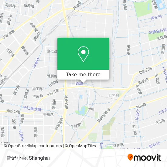曹记小菜 map