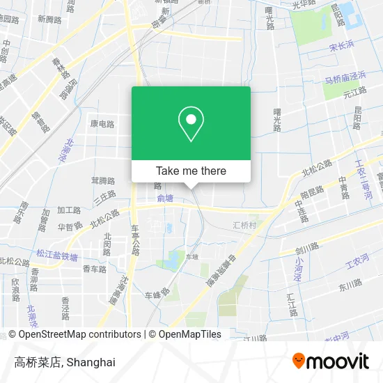 高桥菜店 map