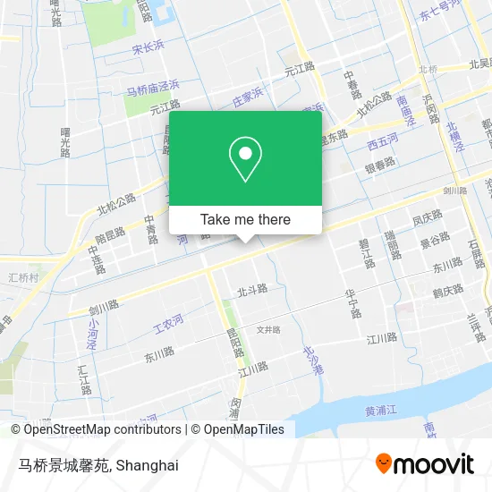 马桥景城馨苑 map