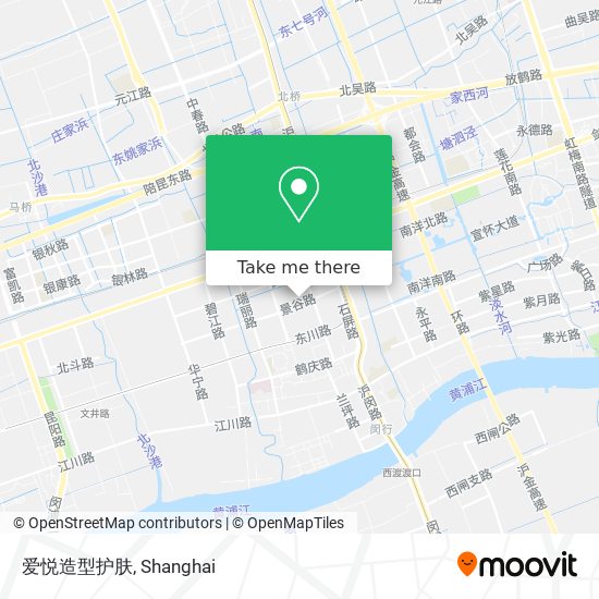 爱悦造型护肤 map