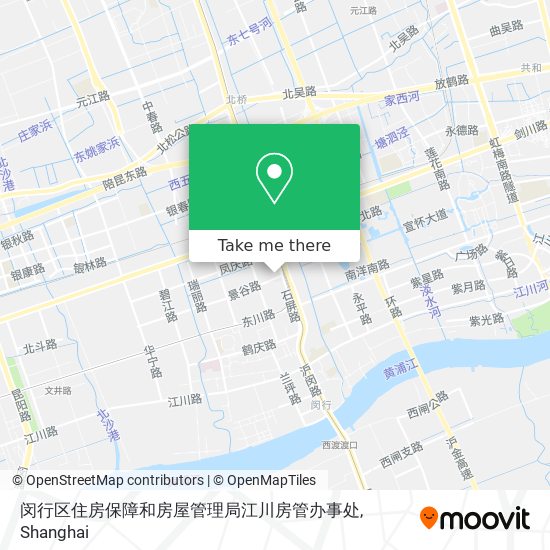 闵行区住房保障和房屋管理局江川房管办事处 map