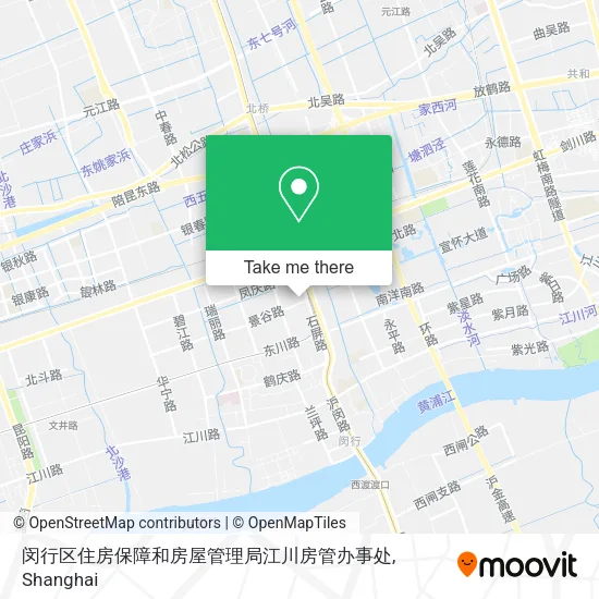 闵行区住房保障和房屋管理局江川房管办事处 map