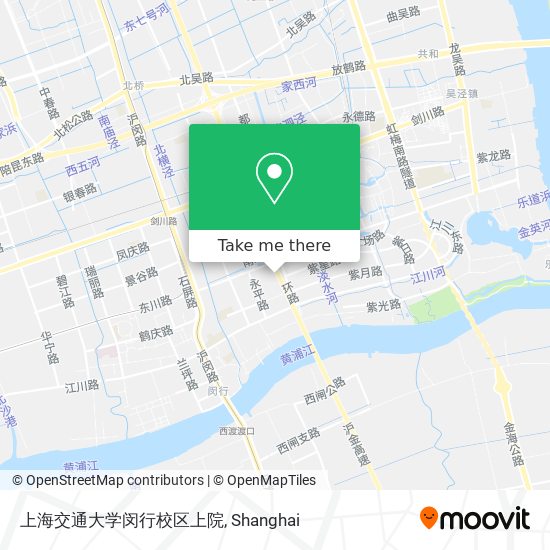 上海交通大学闵行校区上院 map
