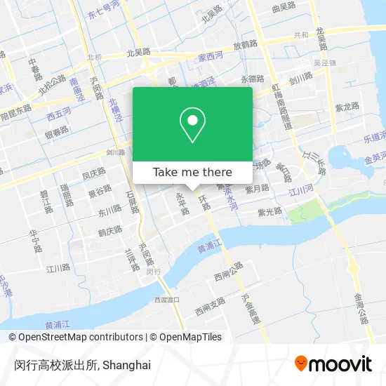 闵行高校派出所 map