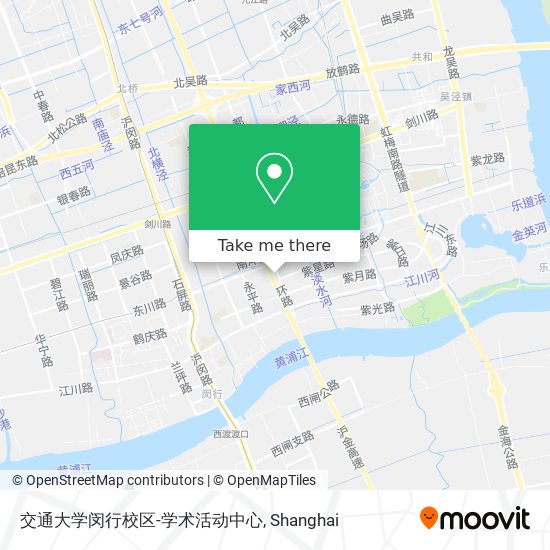 交通大学闵行校区-学术活动中心 map