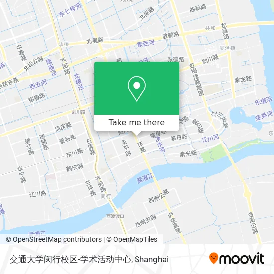 交通大学闵行校区-学术活动中心 map