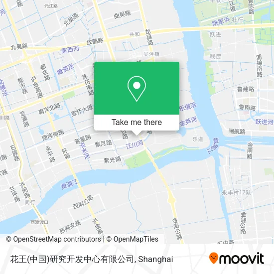 花王(中国)研究开发中心有限公司 map
