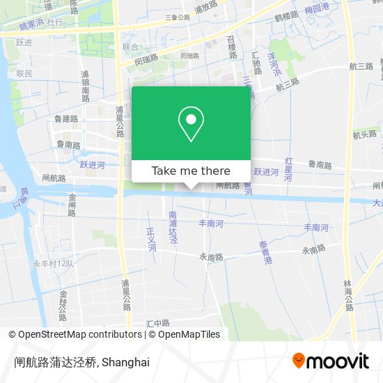 闸航路蒲达泾桥 map