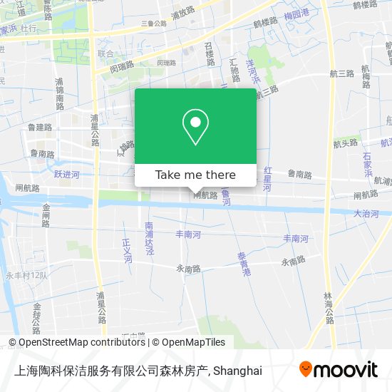 上海陶科保洁服务有限公司森林房产 map