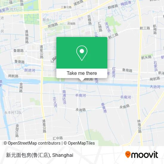新元面包房(鲁汇店) map