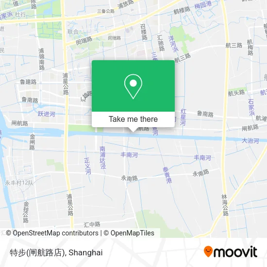 特步(闸航路店) map