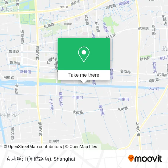 克莉丝汀(闸航路店) map
