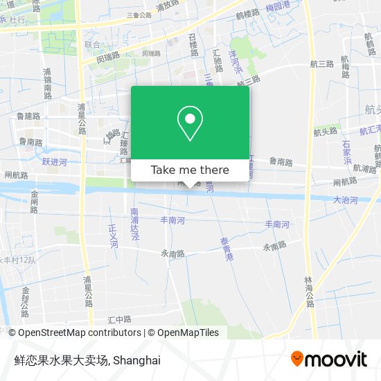 鲜恋果水果大卖场 map