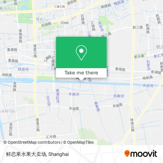 鲜恋果水果大卖场 map