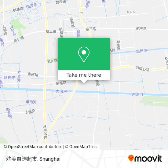 航美自选超市 map