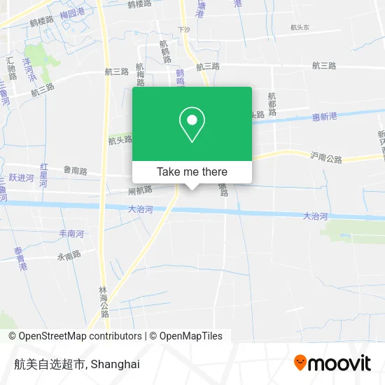 航美自选超市 map