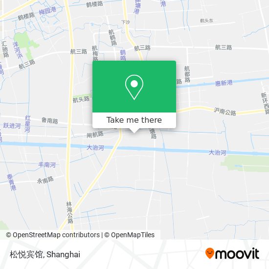 松悦宾馆 map