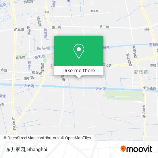 东升家园 map