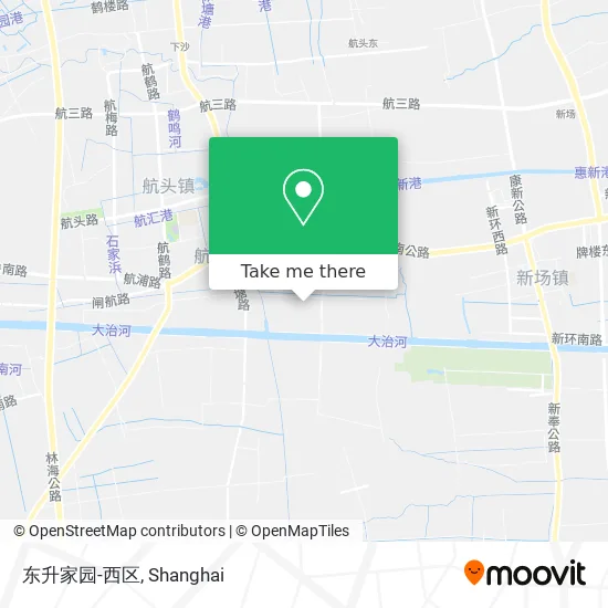 东升家园-西区 map