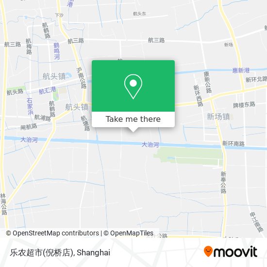 乐农超市(倪桥店) map