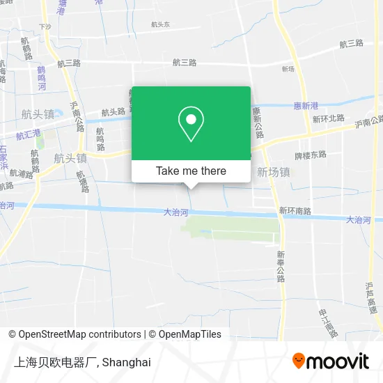 上海贝欧电器厂 map