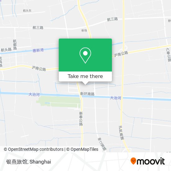 银燕旅馆 map