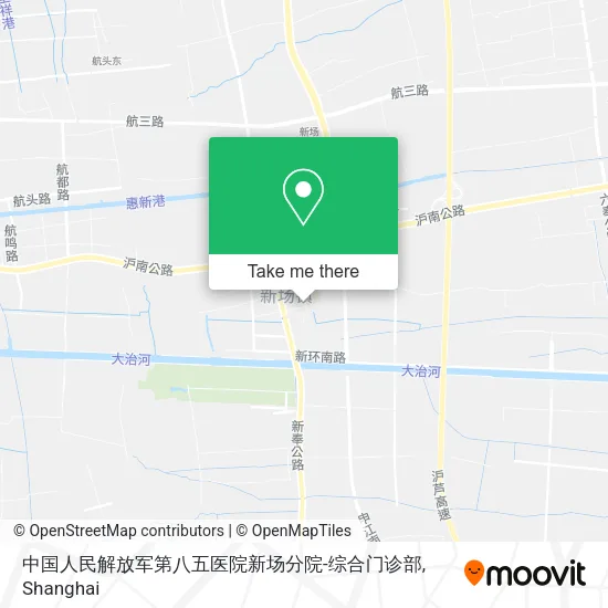中国人民解放军第八五医院新场分院-综合门诊部 map