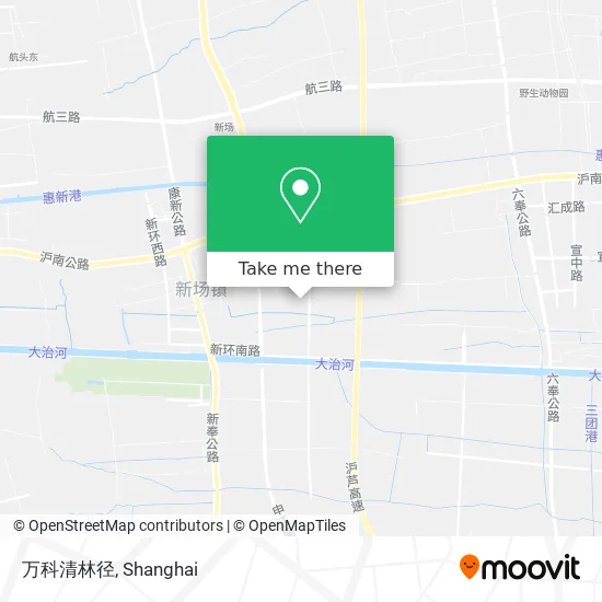 万科清林径 map