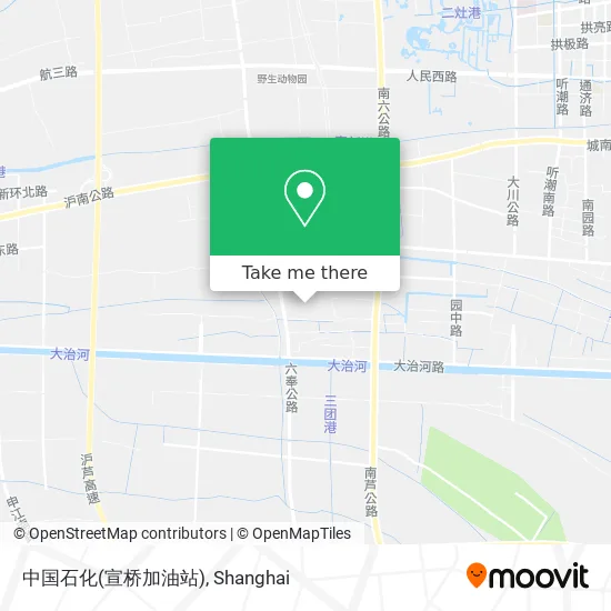 中国石化(宣桥加油站) map