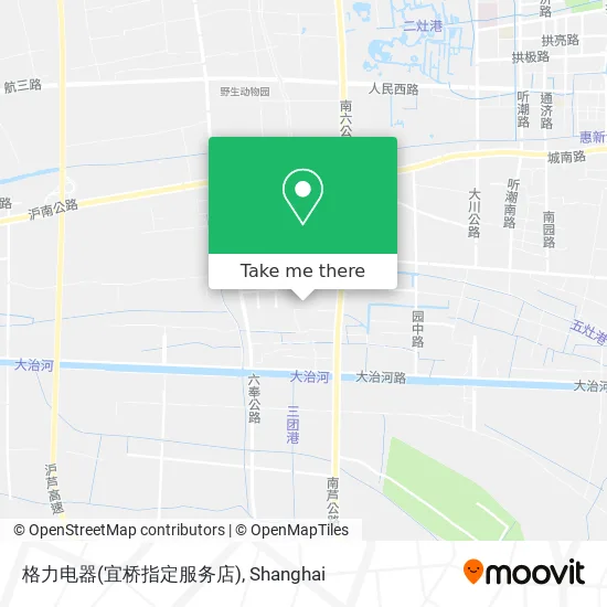 格力电器(宜桥指定服务店) map