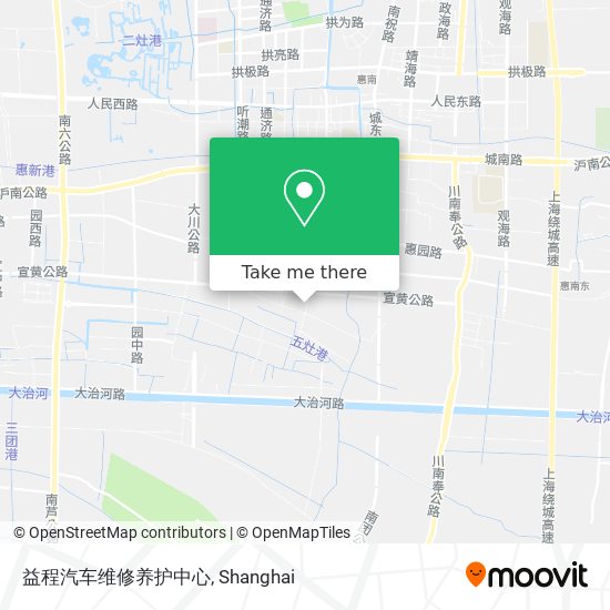 益程汽车维修养护中心 map