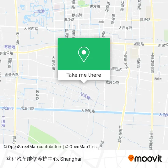 益程汽车维修养护中心 map