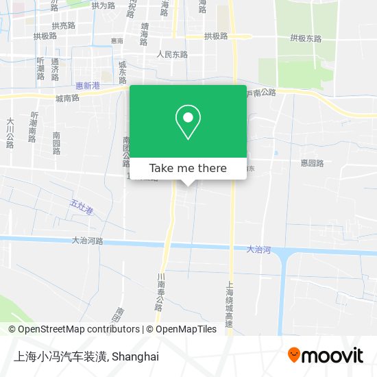 上海小冯汽车装潢 map