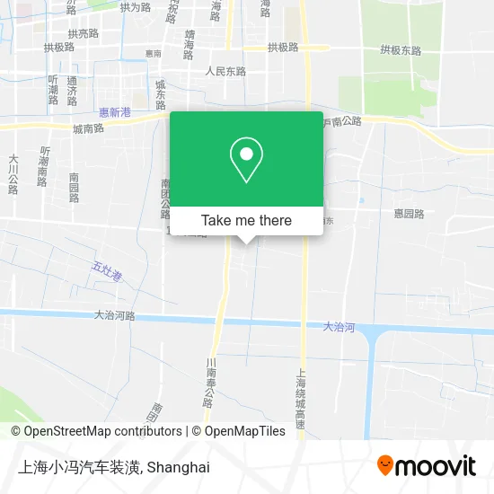 上海小冯汽车装潢 map
