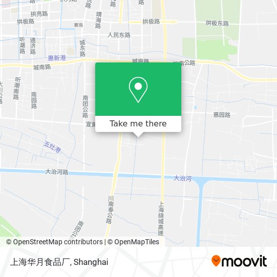 上海华月食品厂 map