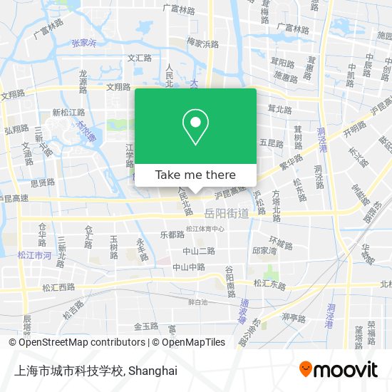 上海市城市科技学校 map