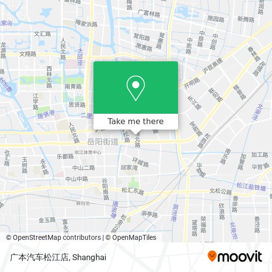广本汽车松江店 map