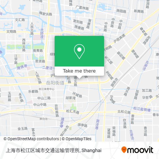 上海市松江区城市交通运输管理所 map