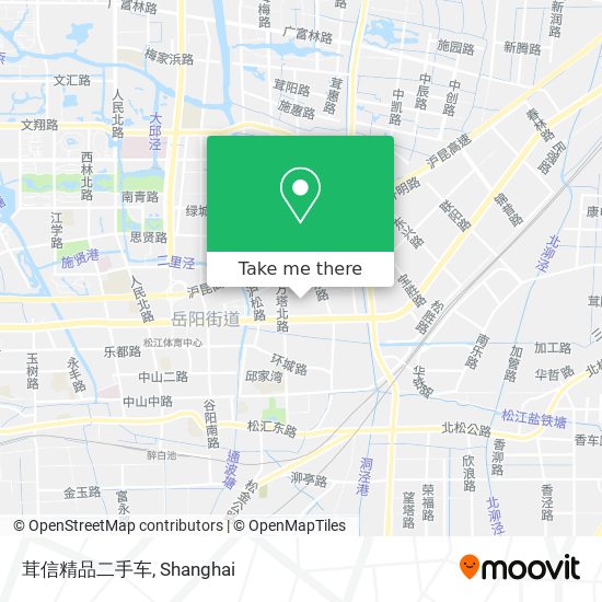 茸信精品二手车 map